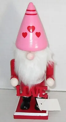 Valentine's Day Nutcracker 9   Valentine Gnome ~ Love • $25.19