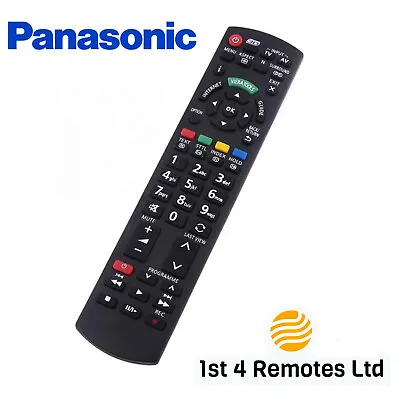 £6.95 • Buy Panasonic Tv Remote Control N2qayb000752 Replacement 3d Viera Internet Smart Tv
