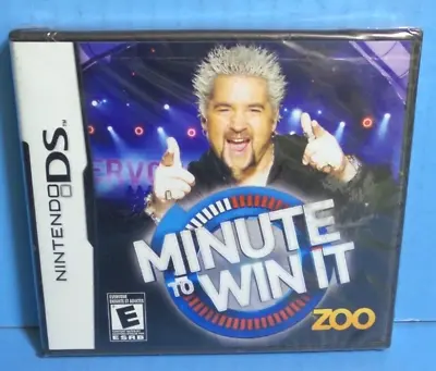 MINUTE TO WIN IT Nintendo DS COMPLETE WITH MANUAL BRAND NEW • $7.50
