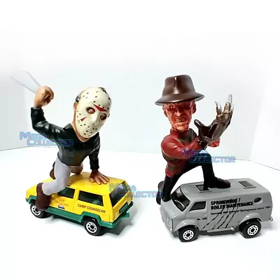 Matchbox Collectibles Monsters Series Jason Voorhees & Freddy Kreuger Set • $44.99