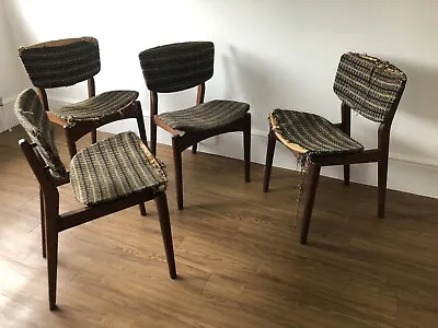 $253.80 • Buy Five Dalescraft Dining Chairs For Restoration . Modernist/ Mid Century