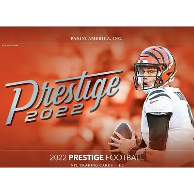 $0.99 • Buy 2022 Panini Prestige NFL Football - ROOKIES Vets Base  1-249 Complete Your Set