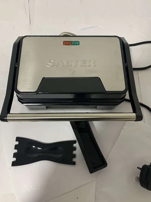 £9.99 • Buy Salter Marble Stone Health Grill And Panini Maker
