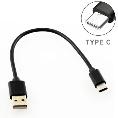 Short Type-C Cable 9 Inch Sync Wire USB-C Data Cord L7E • $16.22