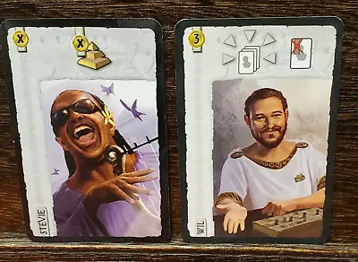 7 Wonders Leaders Promo Cards Stevie And Will • $6