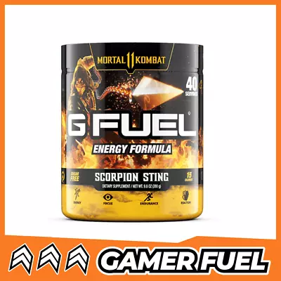 G Fuel Energy Tub 40 Serves GFuel Scorpion Sting Flavour • $59.95