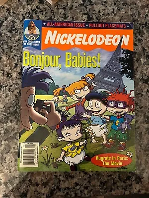 Nickelodeon Magazine November 2000 Rugrats Rule! Bonjour Babies Pokemon Vintage • $23.99