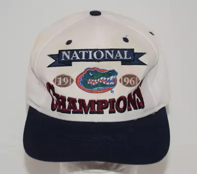 Vintage Florida Gators 1996 National Champions One Size SnapBack Hat Cap • $24.61