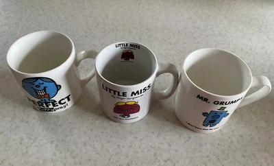 £14.75 • Buy Little Miss Chatterbox Mug 2007, Mr Grumpy 2017 & Mr Perfect 2016 Good Used Con