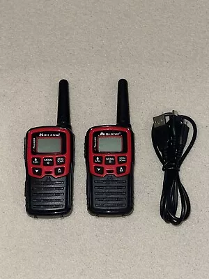 Midland X Talker T31VP Black And Red Walkie Talkies • $24.99