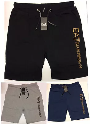 Emporio Armani Ea7 Brand New Premium Soft Terry Cotton Sweat Shorts • £13.99