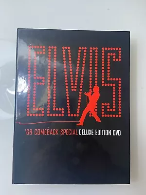 Elvis '68 Comeback Special Deluxe Edition Dvd 2004 3 Disc Cd Set • $32.99