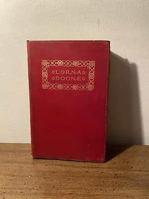 Lorna Doone By RD Blackmore Vintage Circa 1915 Leather Bound VG Condition • $21