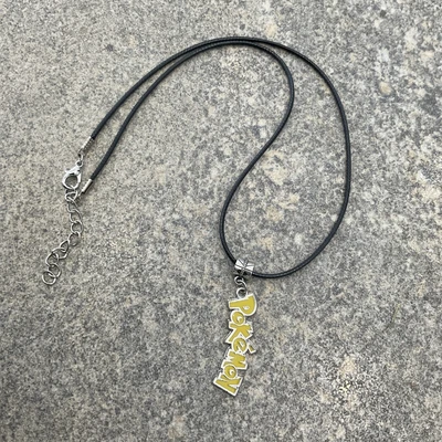 £4.99 • Buy POKEMON CHARM NECKLACE, BLACK CORD.with Extender 17 “