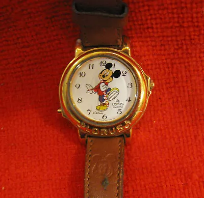 Disney Musical Mickey Mouse Watch - Plays  Mickey Mouse March/theme  Working • $39.99