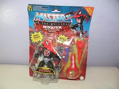 MOTU Origins MOSQUITOR Deluxe Figure Set Masters Of The Universe Retro Damaged • $35.69