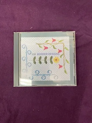 Janome Memory Craft 9000 Embroidery Card Border Designs • $30