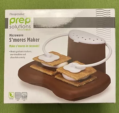 NEW Progressive Prep Solutions Miracle Ware Microwave S’mores Maker • $14.99