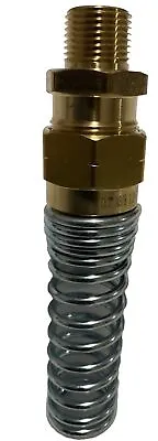 DOT Air Brake Hose End Hose Connector With Spring 3/8  Hose I.D. X 3/8 • $7.50