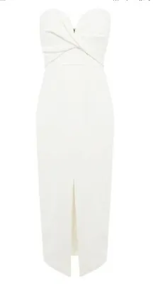 $50 • Buy Sheike White Long Elegant Maxi Dress 