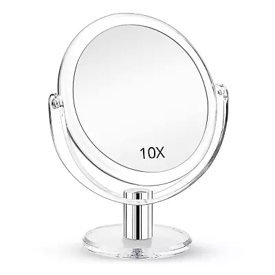 Fabuday Magnifying Makeup Mirror Double Sided 1X 10X Magnification Mirror Tabl • $19.37