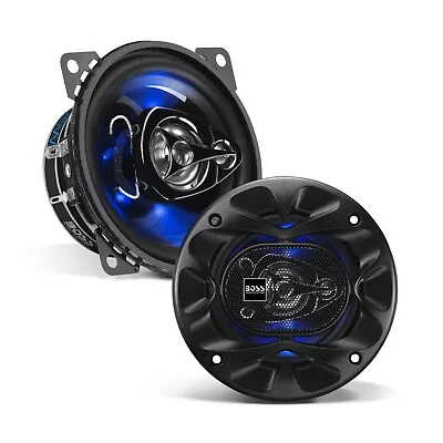 BOSS Audio BE423 4” 225 W Car Speakers - 3 Way Full Range 4 Ohms (per Pair) • $25.99