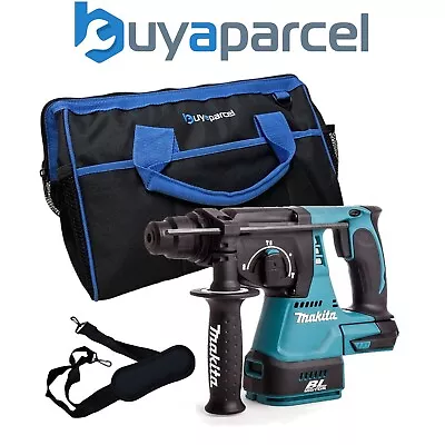 Makita DHR242Z 18V LXT Lithium 3 Mode 3KG SDS Rotary Hammer Drill Brushless +Bag • £186.19