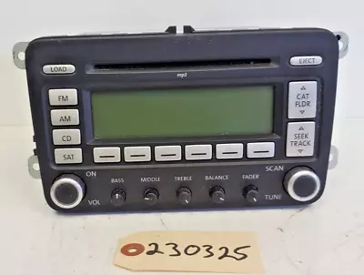 OEM 2006-2009 Volkswagen Passat AM FM CD Player Radio Receiver B04B03017 • $50.51