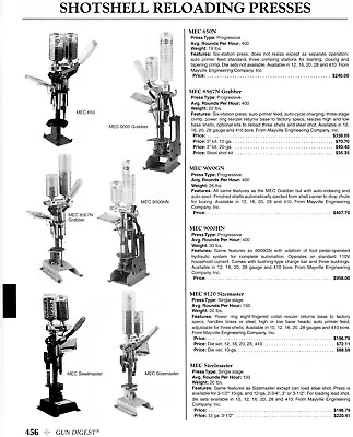 2006 Print Ad Of MEC Shotshell Reloading Press Model 650 9000 8567N Steelmaster • $9.99