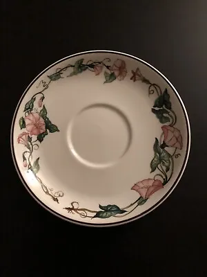 Set Of 2 VILLEROY & BOCH PALERMO Vitro Porcelain 5-7/8” Saucers Germany • $14.99