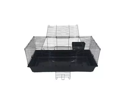 Large 120cm Sturdy Indoor Rabbit Guinea Pig Cage With Metal Wire Top • $229.99