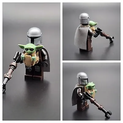 LEGO®Star Wars The Mandalorian Beskar Armor & Baby Yoda Grogu Minifigures 75299 • $42.81