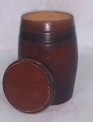 Small Wooden Barrel Vintage • $20