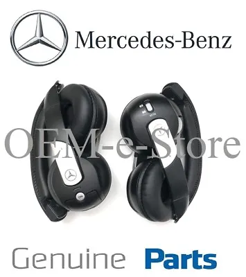 2012 2013 Mercedes ML350 ML550 ML63 S400 Rear DVD Entertainment 2 Headphones Set • $279