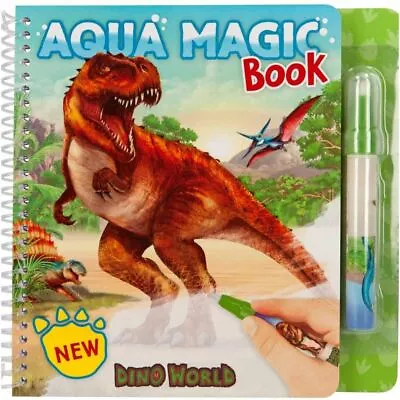 Depesche 11080 Dino World Aqua Magic Colouring Book With Pen • £12.50