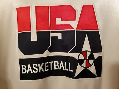 Usa Basketball Pre-owned Jordan #9 Size 2xl White Shooting Warmup Jersey • $180