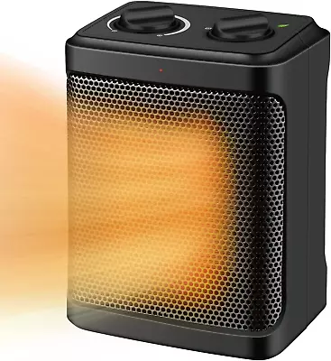Portable Electric Space Heater For Indoor Use1500W Ceramic Portable Heater With • $30.84