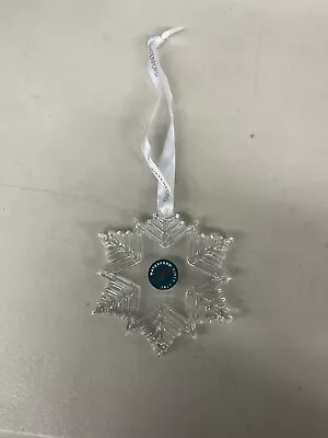 Waterford 2021 Snowcrystal Christmas Ornament (1059685) • $75