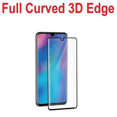 For Huawei P30 Pro Full Glue 5D Tempered Glass 9H Screen Protector Cover • £4.99