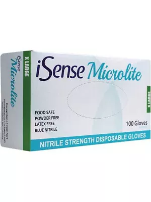 TGC ISense Microlite Nitrile Gloves Small 100 Per Box (230031) • $30