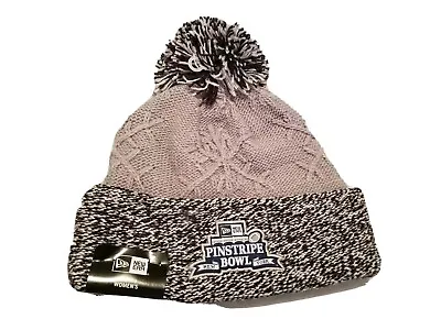 Women's New Era Pinstripe Bowl New York Beanie MLB Winter Hat One Size • $22.22