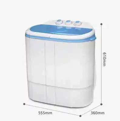 £85 • Buy Portable Washing Machine And Dryer Twin Tub 5 KG (3 KG Wash 2 KG Dryer) New