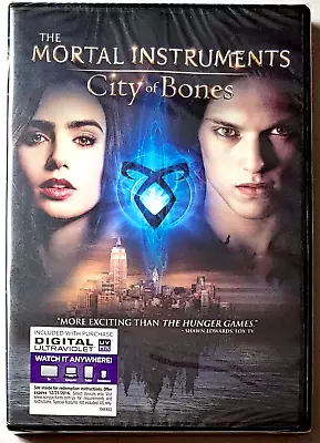 The Mortal Instruments: City Of Bones [DVD] WIDESCREEN - 2013 Sony  - BRAND NEW • $4.89