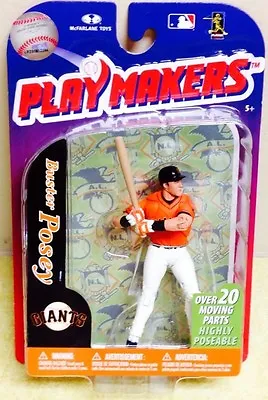 McFARLANE Play Makers BUSTER POSEY San Francisco Giants Friday Orange Jersey NEW • $14.99