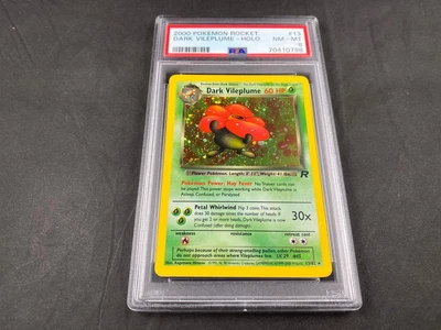 $29.99 • Buy 2000 Pokemon Team Rocket #13 Dark Vileplume Holo Psa 8