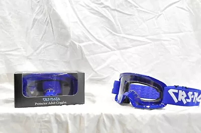 CRS-MOTO Protector Adult Goggles Gloss Blue • $23.99