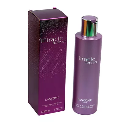 Lancome Miracle Forever 200ml Bath And Shower Gel  • £42.48