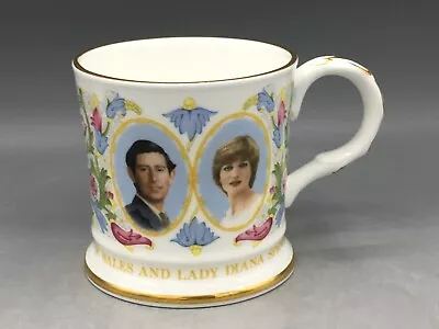 H.R.H. Coalport Prince Of Wales Lady Diana Marriage Mug Cup Royalty Royal Family • £9.95