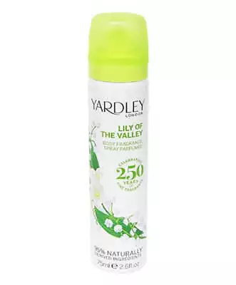 Yardley Lily Of The Valley Deodorising Body Fragrance Spray • £4.24