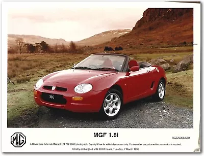 MGF 1.8i Press Release Photo • £4.99